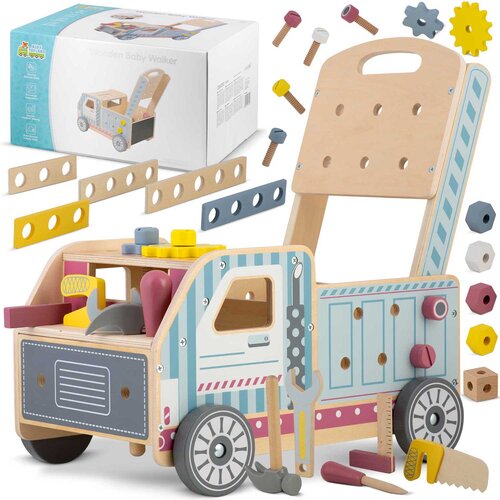 Janshop Lesena poganjalka z orodjem RK-874 Ricokids, (21634700) Cene