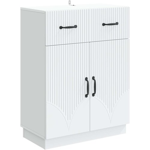  Kreveta s ladicama Bijela 66 x 34,5 x 87 cm Konstruirano drvo Slike