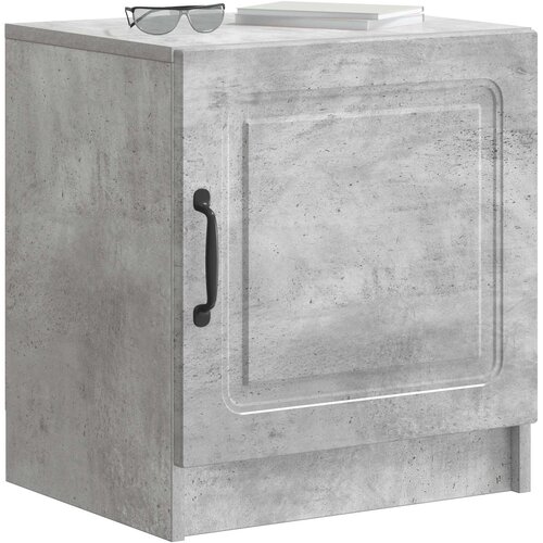  Noćni ormar 2 pcs Betonska siva 43 x 34,5 x 47 cm Slike