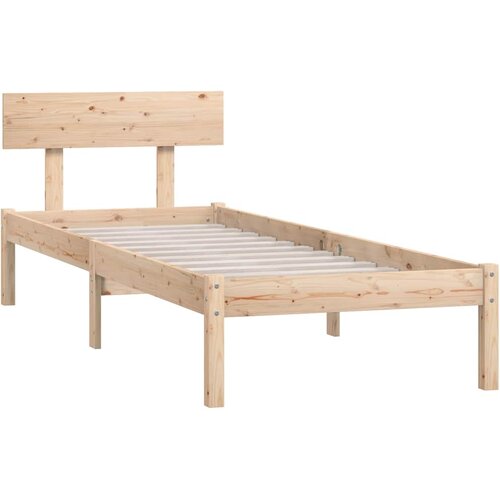  Okvir za krevet od masivne borovine 90 x 200 cm Slike