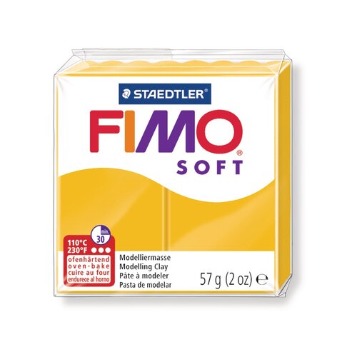 FIMO Plastelin, 56 g, &amp;quot;Soft&amp;quot;, rumen Slike