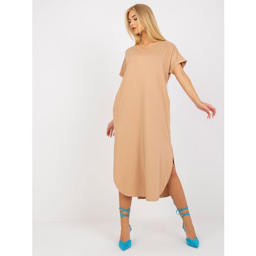 Och Bella Dress-TW-SK-OB031.11-camel Slike