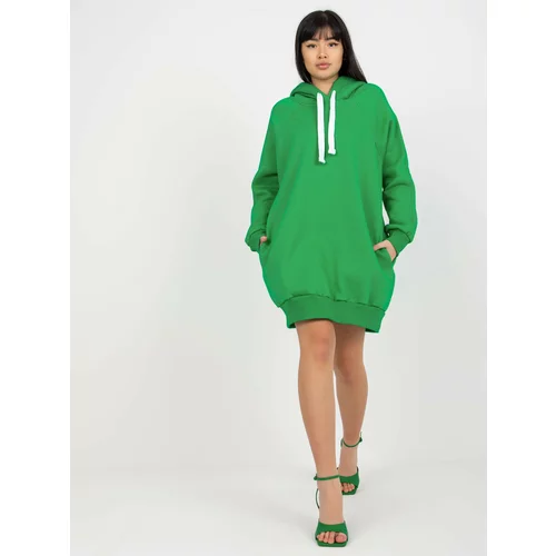 Fashion Hunters Women's Long Sweatshirt - Green