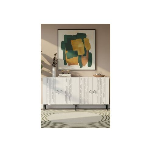 Hanah home konzola rain 150 white Cene