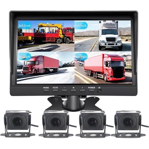  monitor za kamion/bus 10.1 ahd + 4 kamere Slike