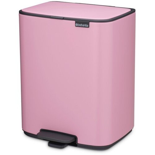 Brabantia Rožnat jeklen ko&amp;scaron; za smeti s pedalom 12 l Bo &amp;ndash; Slike
