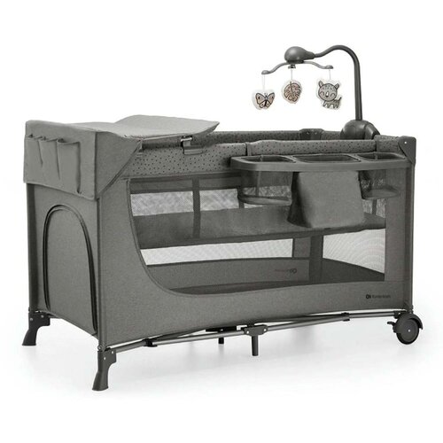 Kinderkraft Putni krevetić s dodacima 3u1 Joy 2, Dark Grey Cijene