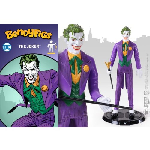 Noble Collection Bendyfig DC Batman (Comic) The Joker figurica Cene