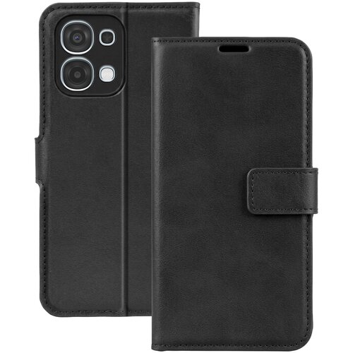 AVIZAR Denarnica za Oppo A6 Pro Pre&scaron;it učinek s funkcijo stojala, Črna, (5000274671) Cene