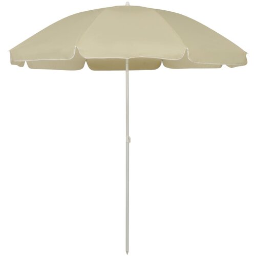 vidaXL Senčnik za na plažo peščeno rumen 240 cm, (20743166) Cene