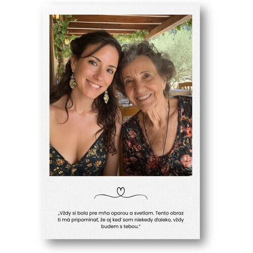  Personalizirana slika iz fotografije s citatom | PAPILORA Cene