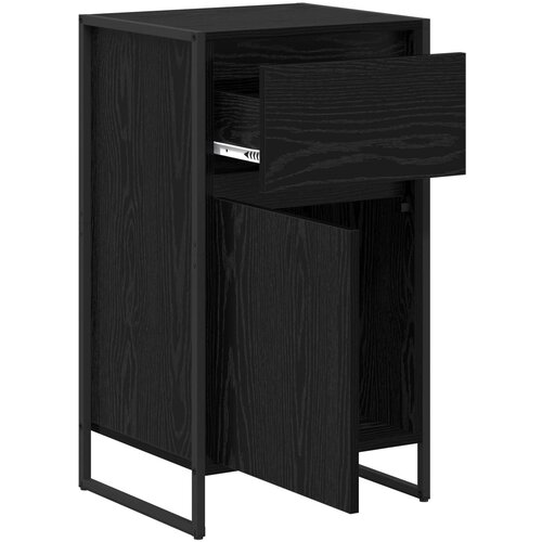 Kreveta Crni hrast 43 x 36 x 75,5 cm Konstruirano drvo Slike