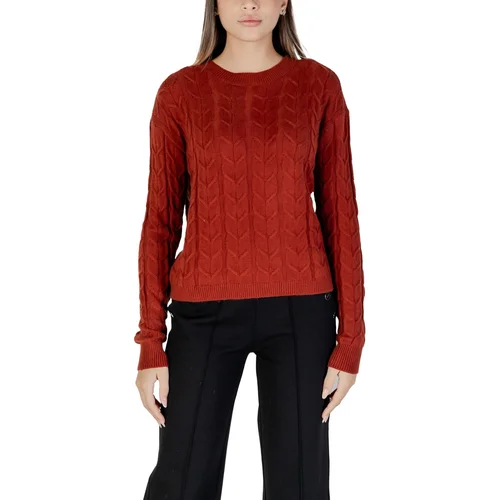 Vero_Moda Puloverji VMTILDA LS O-NECK 2WAY PULLOVER BOO 10310711