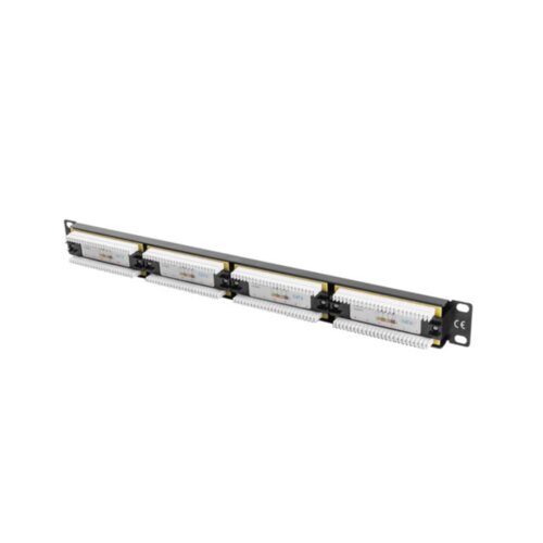 Lanberg Patch Panel Cat.6 UTP 24 Puertos 1U Cat.6 UTP 19 ''stojalo Negro, (20754902) Cene