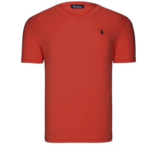 Dewberry T8568 V-NECK MENS T-SHIRT-FLAT TILE Slike