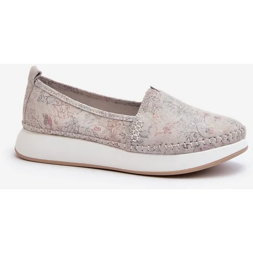 Kesi Women's leather espadrilles on the multi-colored Chorisa platform