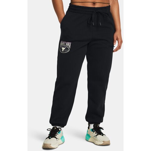 Under Armour Pjt Rck Q1 HW Terry Pant Black Sweatpants Slike