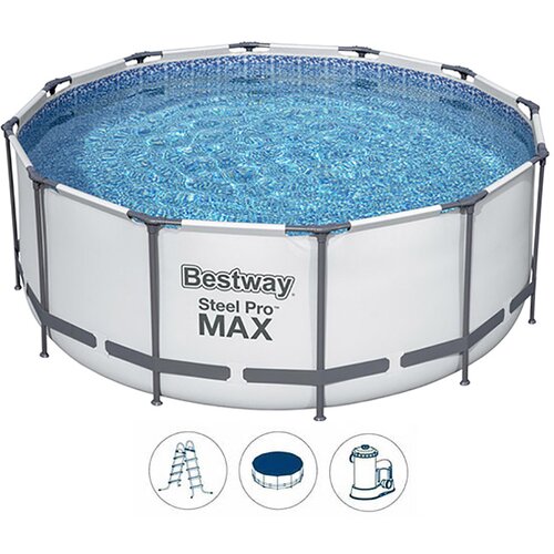 Bestway bazen za dvorište pro max sa čeličnim ramom 366x122cm 56420E Slike