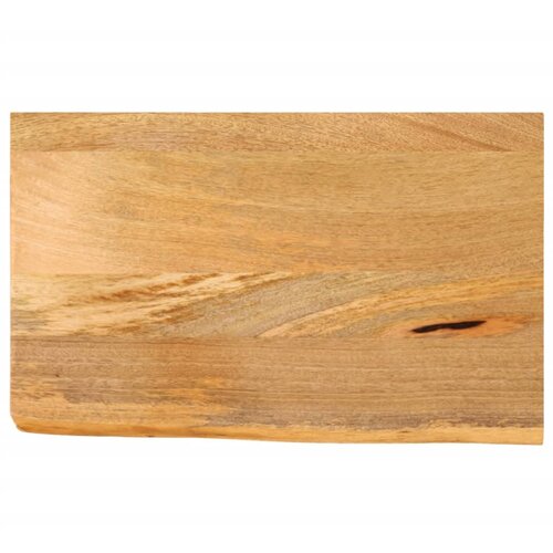 VidaXL Mizna plo&amp;scaron;ča z naravnim robom 50x20x3,8 cm trden mangov les Slike
