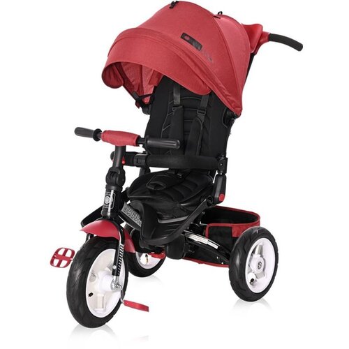 Lorelli JAGUAR AIR Tricikl za Djecu Red/Black Luxe (12 - 36 mj/20 kg) *O&amp;scaron;tećena ambalaža/Izložbeni primjerak/Mogući znakovi kori&amp;scaron;tenja u svrhu izložbenog primjerka Slike