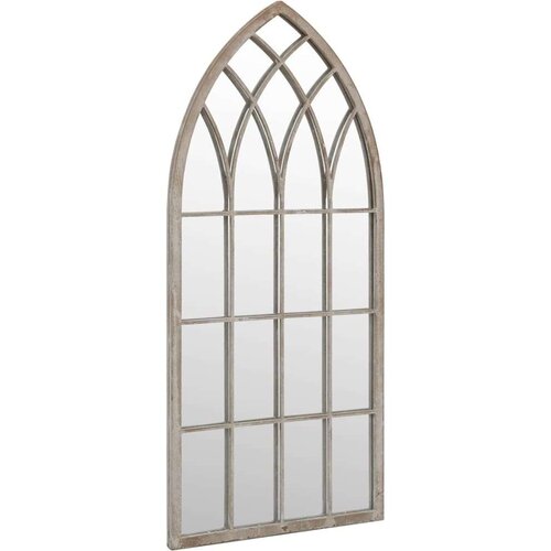 VidaXL Ogledalo boja pijeska 100x45 cm željezno za unutarnju upotrebu Slike
