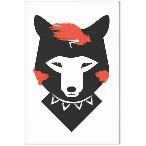  Slika - Polite Fox (1 Part) Vertical 60x90 Premium Print Slike