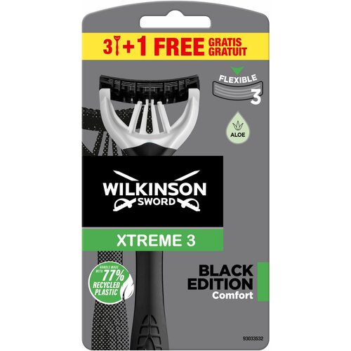 Wilkinson brijač xtreme 3 active black 3+1 gratis Slike