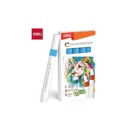 Deli MARKER AKRILNI NEBO PLAVI 29 COLOR EMOTION EC193A-Sky Blue Cene