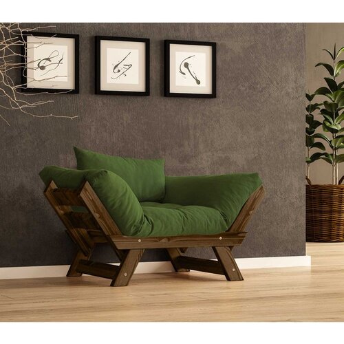 Hanah home CPT8140-140 Orah Zeleni Vrt 1-Sedni Sofa Cene