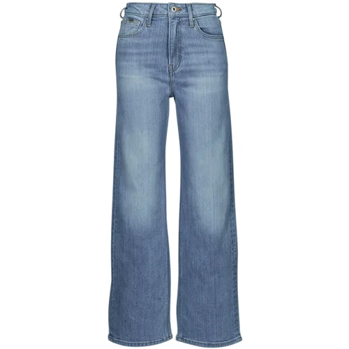 Pepe Jeans Jeans flare WIDE LEG JEANS UHW Modra