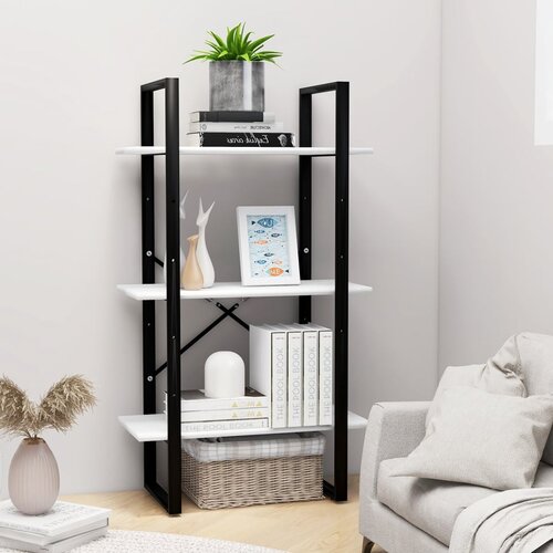 vidaXL Police za pohranu bijele 60 x 30 x 105 cm od iverice Cijene