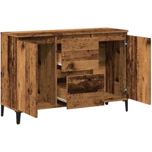 VidaXL Komoda boja starog drva 102x35x70 cm od konstruiranog drva Slike