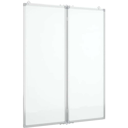  Magnetna bijela ploča sklopiva 80 x 100 x 1 7 cm aluminijska Slike