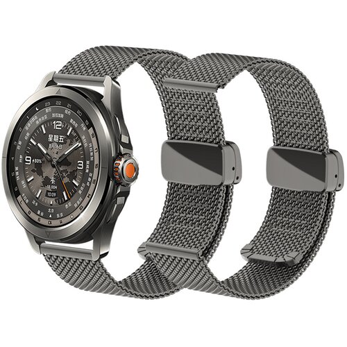 INF Pa&scaron;ček za uro iz nerjavečega jekla z drsno magnetno zaponko Redmi Watch 5 lite, (21730051) Cene