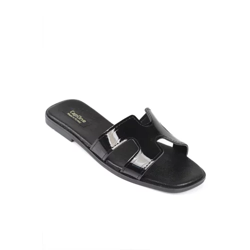 Capone Outfitters Capone Halsey Black Women's Slippers
