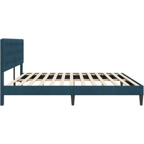  Okvir za krevet s uzglavljem Plava 200 x 200 cm Bar&amp;scaron;un - Plava 200 x 200 cm Slike