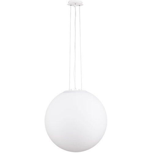 Nova Luce Bijela staklena viseća svjetiljka ø 50 cm Nevoso – Cene