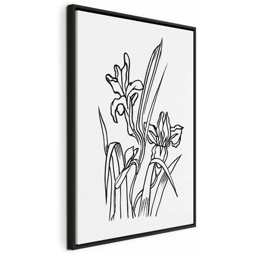  Slika - Love Irises (1 Part) Vertical 80x120 Cene