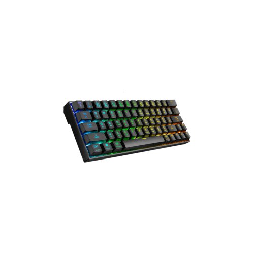  Tastatura gaming RAMPAGE KB-RX63 B-ATOM Black Bluetooth RGB Backlight RED SWITCH US Layout 63 Mini Slike