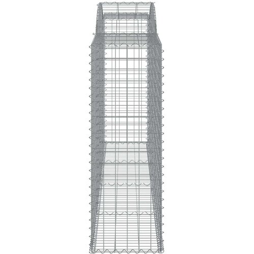  Lučne gabionske košare 15kom 300x50x140/160cm pocinčano željezo Cijene