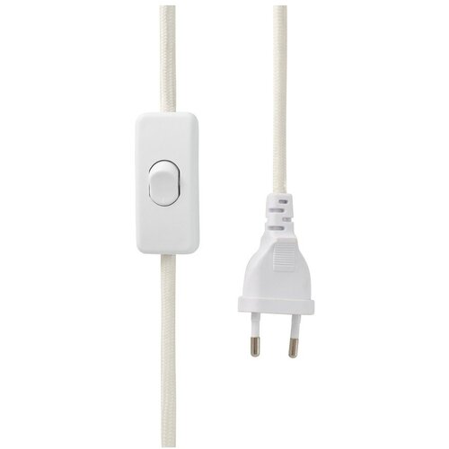 Ellos Home Kremno bela tekstilna namizna svetilka (vi&amp;scaron;ina 46 cm) Fay &amp;ndash; Slike
