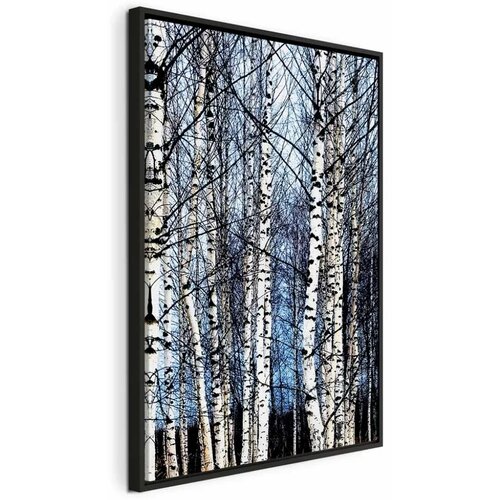  Slika - Frosty January (1 Part) Vertical 60x90 U crnom drvenom okviru Cijene