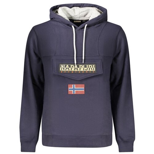 Napapijri Burgee mu&amp;scaron;ka hoodie dukserica tamnoplava Slike
