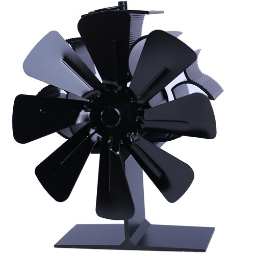 INF ventilator &amp;scaron;tedilnika, ventilator &amp;scaron;tedilnika za bolj&amp;scaron;o porazdelitev toplote 8 lopatic Black, (21276233) Slike