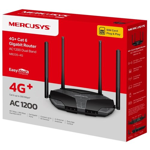 Mercusys MB235-4G router Cijene