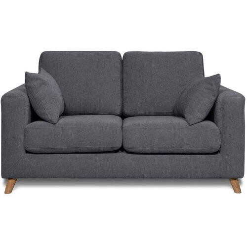 Scandic Temno siva sedežna garnitura 157 cm Faria - Scandic Slike