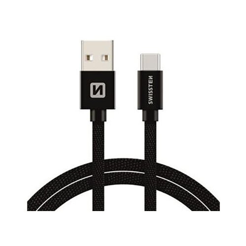 Swissten USB - USB-C kabel, črn, 1,2 m Cene