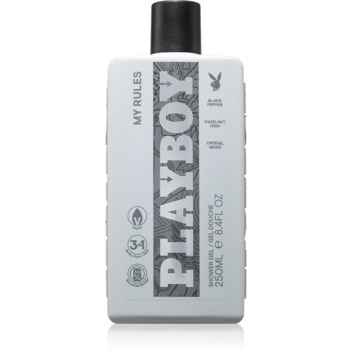 Playboy My Rules gel za prhanje 3v1 za moške 250 ml Cene
