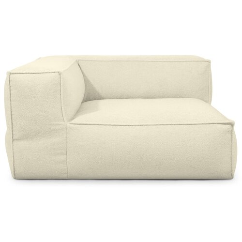 SLOWDOWN Krem vreća za sjedenje od bouclé tkanine Mass Corner 150 Left – Cijene