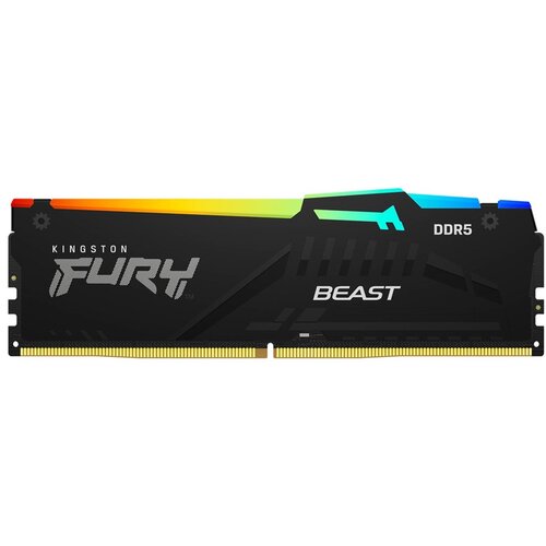 Ram DDR5 Kingston 16GB PC5600 KF556C36BBEA-16 Fury Beast RGB EXPO Cene